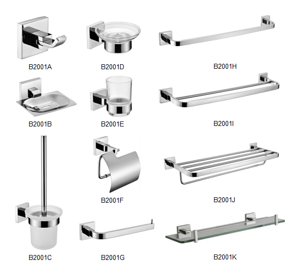 stainless bathroom accessories